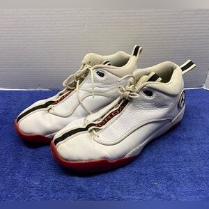 Nike Air Jordan Jumpman Pro Quick Sneakers White/Red Size 9 - 932687-101